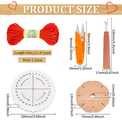 Knitting Tool Sets DIY-FG0004-67-1