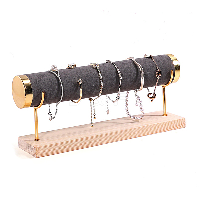 Velvet T Bar Bracelet Display Rack PW-WG82072-06-1