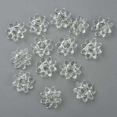 Transparent Acrylic Beads X-TACR-491-01-1
