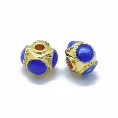 Brass Beads KK-L184-86G-1