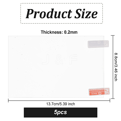 PET Scratch-Resistant Screen Protector for 3D Printer FIND-WH0128-32A-1