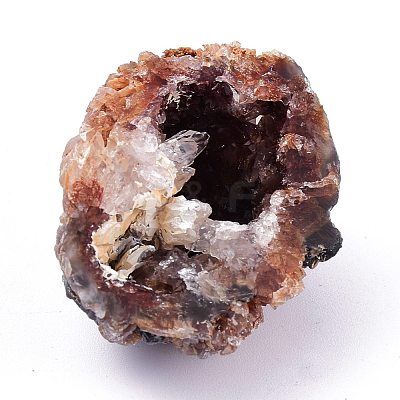Natural Geode Agate Druzy Agate Display Decorations DJEW-I014-01A-1