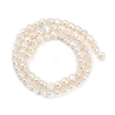 Natural Cultured Freshwater Pearl Beads Strands PEAR-P064-19D-13A-1
