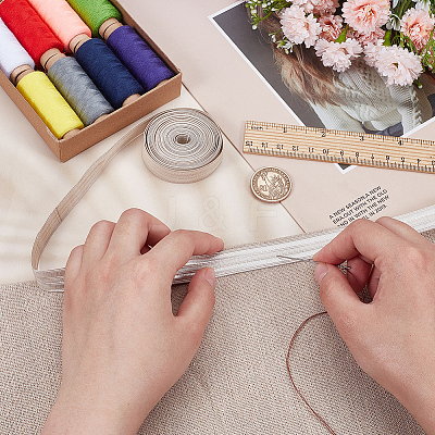 3M Metallic Yarn Ribbon SRIB-MA0001-08B-1