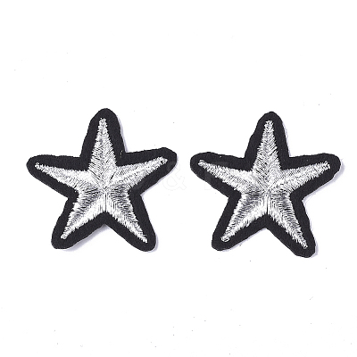 Computerized Embroidery Cloth Iron On Patches LS-FIND-T030-030C-1
