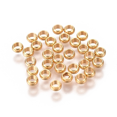 201 Stainless Steel Spacer Beads STAS-I137-01C-G-1