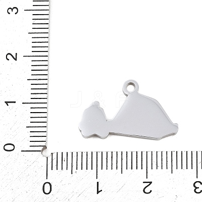 304 Stainless Steel Pendants SA-CBAE30B-04C-P-1