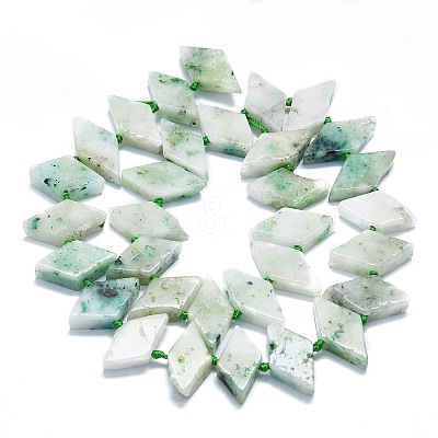 Natural Seaame Jasper Beads Strands G-K245-E06-01-1