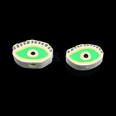 Handmade Polymer Clay Beads X-CLAY-N008-078-A01-1