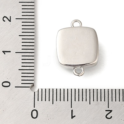 Synthetic Opal Connector Charms KK-S370-04P-1
