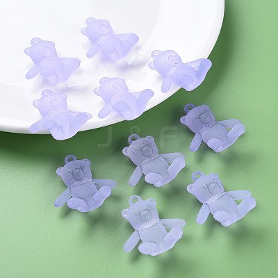 Frosted Acrylic Pendants MACR-S373-60K-04-1