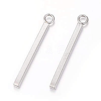 Tarnish Resistant 304 Stainless Steel Pendants STAS-P186-05P-28mm-1