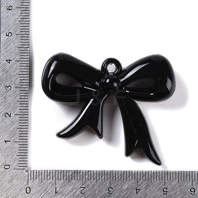 Spray Painted Opaque Acrylic Pendants SACR-Z003-01B-1