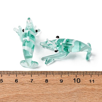Handmade Lampwork Pendants LAMP-Z013-02F-1