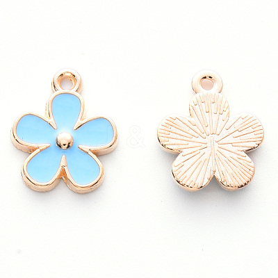 Alloy Enamel Charms ENAM-R059-02-RS-1