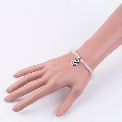 304 Stainless Steel Charm Bracelets BJEW-JB02461-1