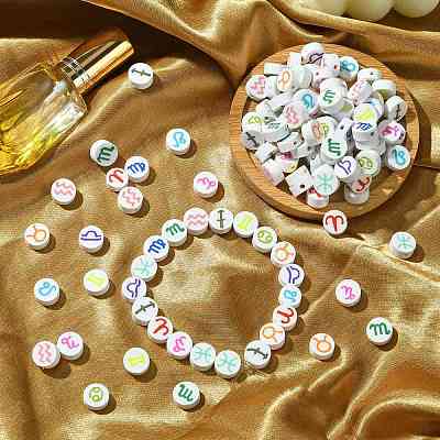 120Pcs 12 Styles Handmade Polymer Clay Beads CLAY-CJ0001-83-1