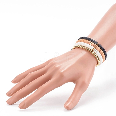 Stretch Beaded Bracelets Sets BJEW-JB06177-01-1