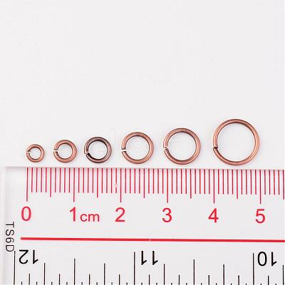 1 Box Brass Open Jump Rings KK-X0068-R-NF-B-1