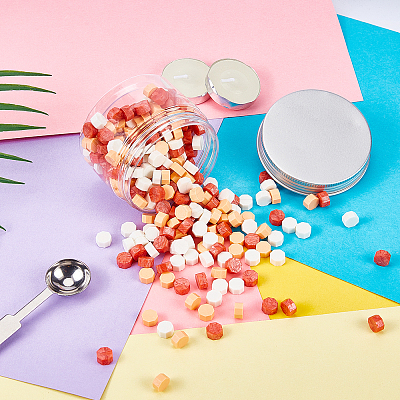 Sealing Wax Particles Kits for Retro Seal Stamp DIY-CP0003-50V-1