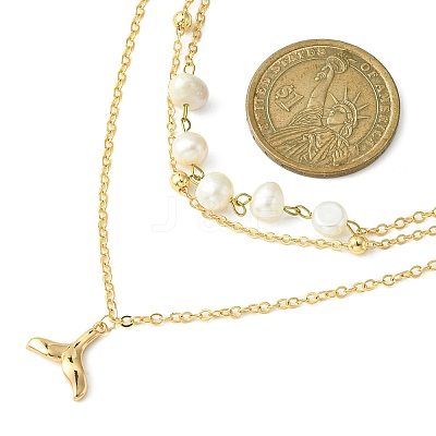 3 Layered Necklaces NJEW-JN02560-1