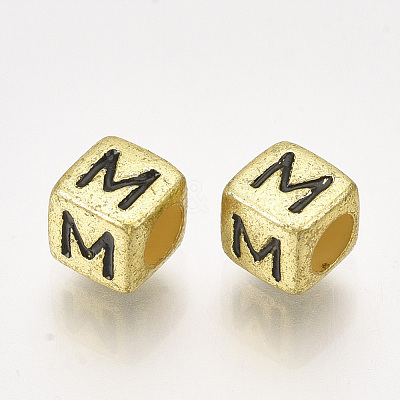 Acrylic Beads PB43C9308-G-M-1