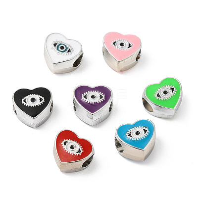 CCB Plastic European Beads CCB-B001-01-1