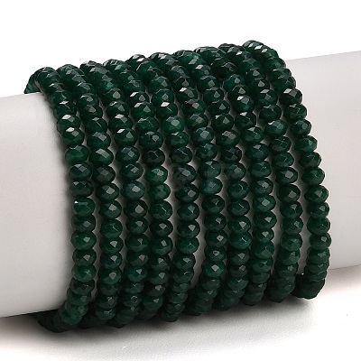 Dyed Natural White Jade Beads Strands GG-CBAF9EE-A15-3x4mm-1