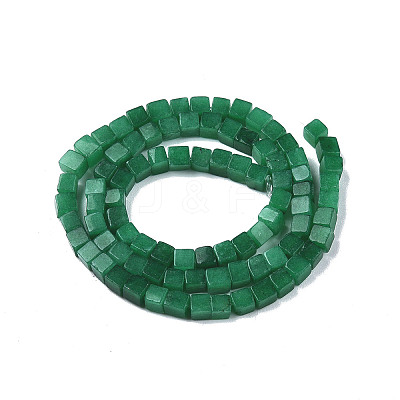 Natural White Jade Beads Strands X-G-N326-147A-1