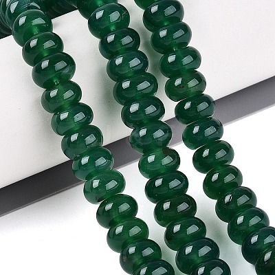 Dyed Natural Agate Beads Strands G-Q606-44B-02-1