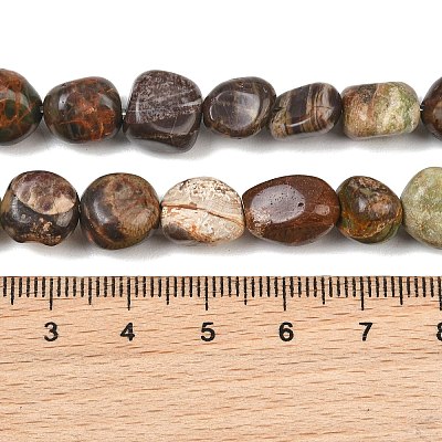 Natural Flower Agate Beads Strands GG-CBA787B-A34-1