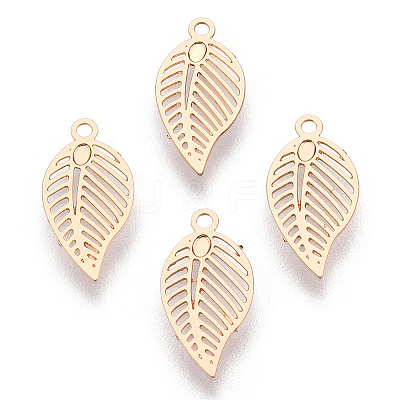 Rack Plating Brass Filigree Charms KKC-T001-44KC-1