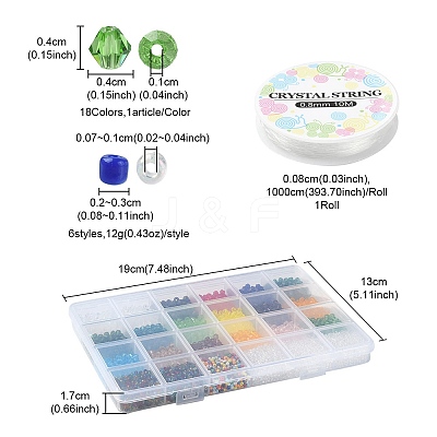 DIY Bracelet Making Kit DIY-YW0006-84-1