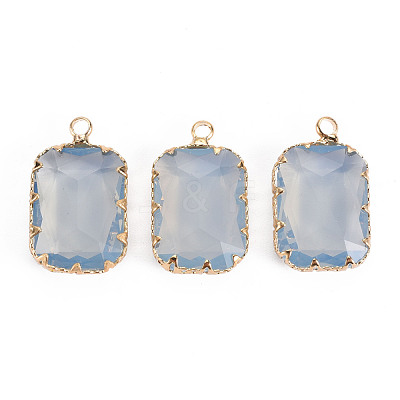Transparent Glass Pendants GLAA-S193-005-A03-1