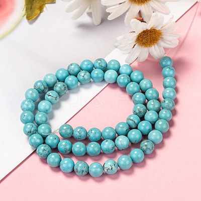 Natural Magnesite Beads Strands G-TAC0001-03B-1