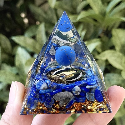 Orgonite Pyramid Resin Energy Generators PW-WGF1934-01-1