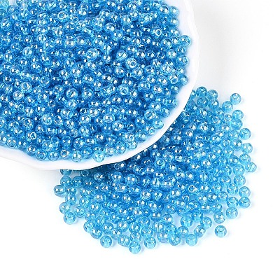Transparent Glass Seed Beads SEED-N007-33A-06-1