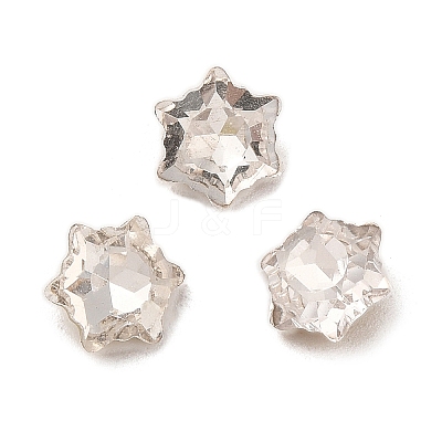 Glass Rhinestone Cabochons GLAA-B012-23-1
