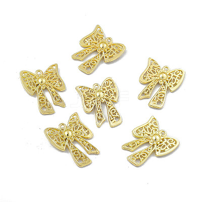 Rack Plating Alloy Pendants PALLOY-I216-09LG-1