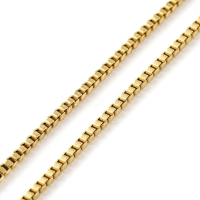 304 Stainless Steel Add a Bead Adjustable Box Chains Bracelets for Women BJEW-M307-01A-G-1