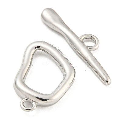 Brass Toggle Clasps KK-A223-29P-1