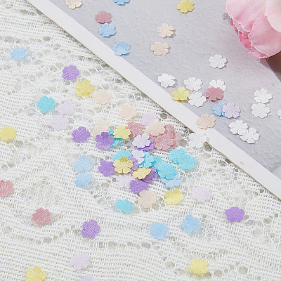 16Bags 8 Colors  Polyester Ornament Accessories DIY-FH0006-79-1