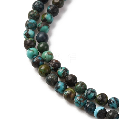 Natural HuBei Turquoise Beads Strands G-M411-A02-01-1