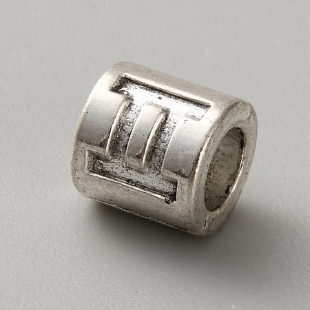 Tibetan Style Zinc Alloy European Beads FIND-WH20016-20AS-05-1