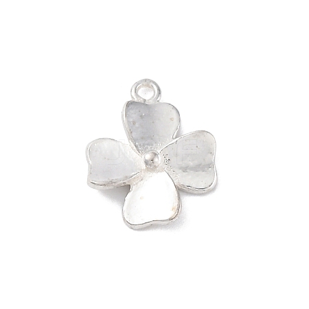 925 Sterling Silver Clover Charms STER-D301-02S-01-1