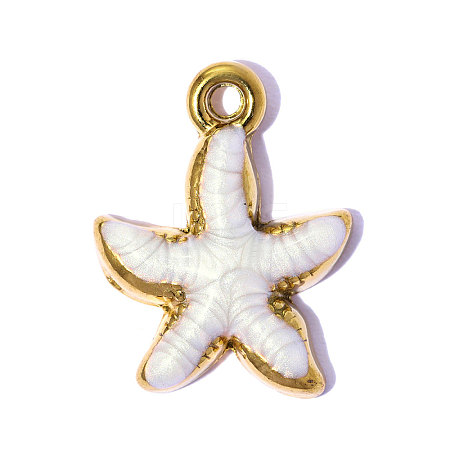304 Stainless Steel Enamel Pendants STAS-OY015-29G-01-1