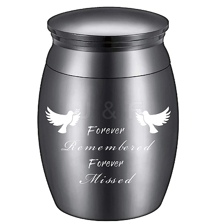 CREATCABIN Alloy Cremation Urn Kit AJEW-CN0001-11H-1