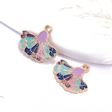 Bohemia Style Alloy Enamel Pendants PW-WG97A30-03-1