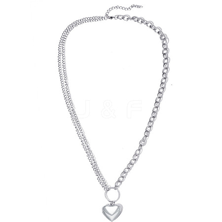 Alloy Pendant Necklaces WG28BBE-10-1