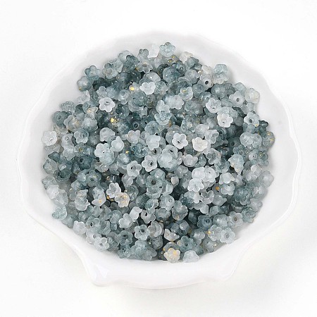 Frosted Transparent Acrylic Beads LS-X-OACR-N137-72L-1